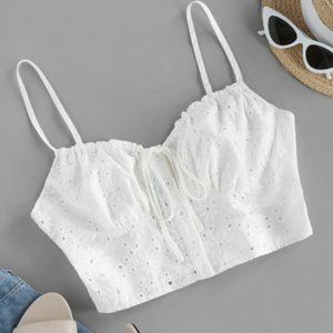 Lace Cami Crop Top